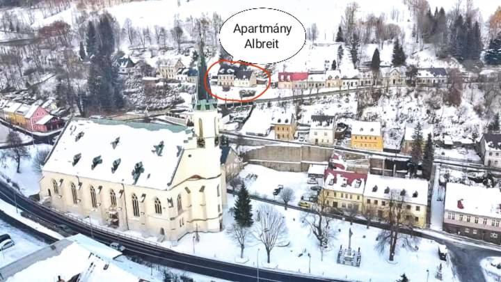Apartman Albreit Jáchymov Eksteriør billede